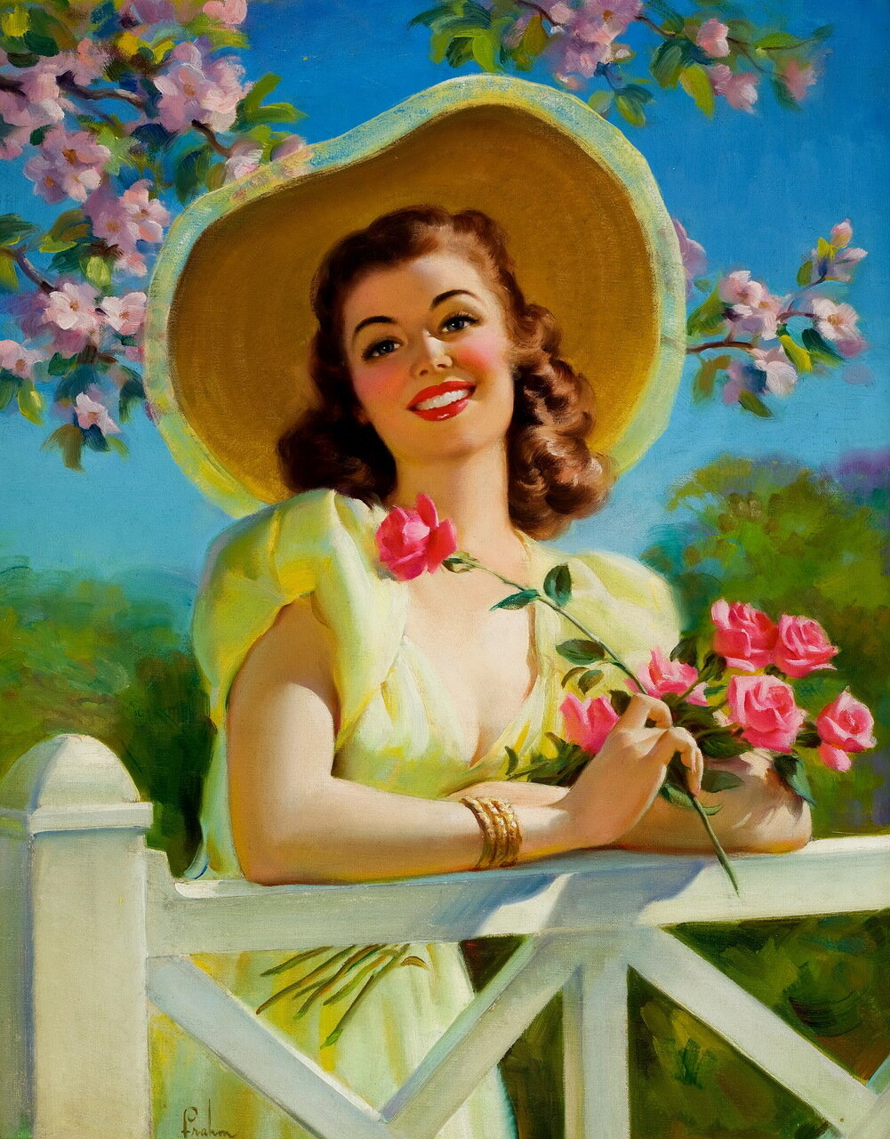 Художник-иллюстратор Art Frahm (1907-1981)