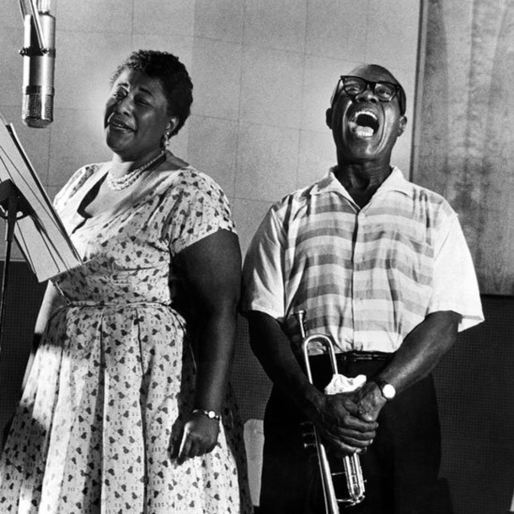 Ella Fitzgerald & Louis Armstrong - What a Wonderful World